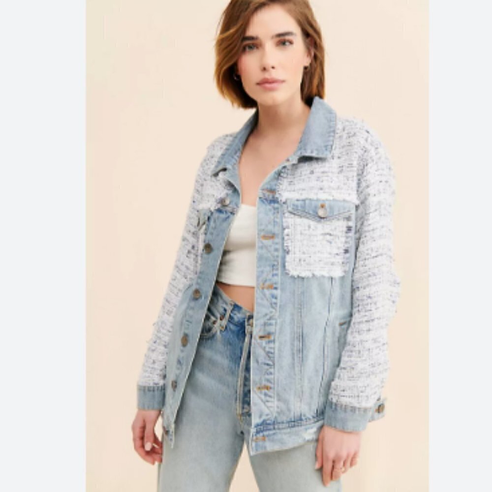 NEW BB Dakota Festival Mixed Media‎ Jacket